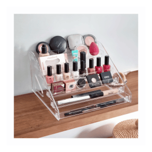 Tiered Clear Nail Polish/ makeup organiser