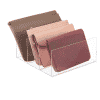 Acrylic slot organiser for handbags/purses/clutches