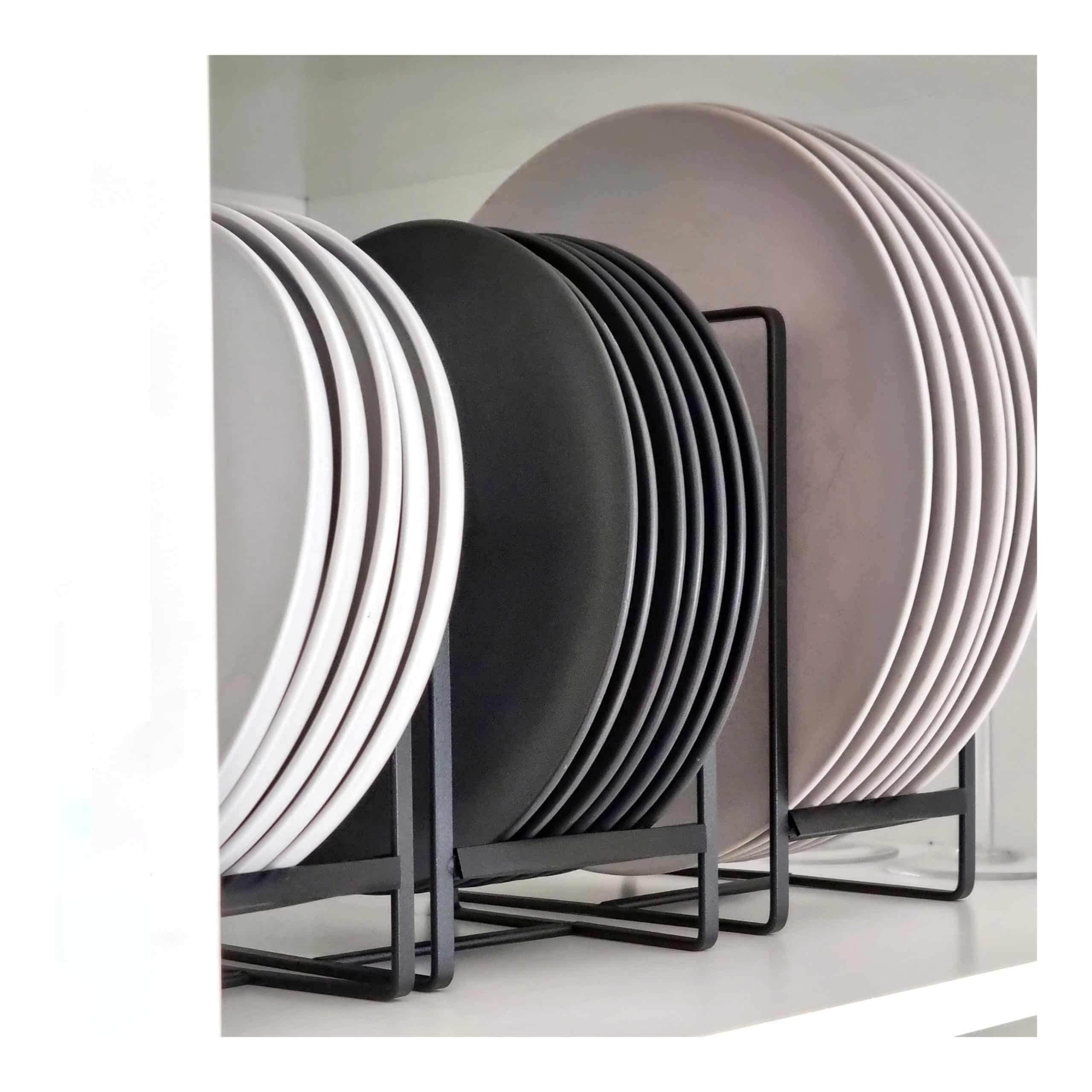 Pack of 2 Vertical Plate Stackers Trendz of today