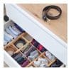 Pack of 4 Bamboo expandable drawer dividers - with inserts