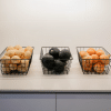 Multipurpose metal storage basket