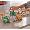 Clear container with lids & compartments