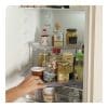 Rectangular 2-tier clear Lazy Susan