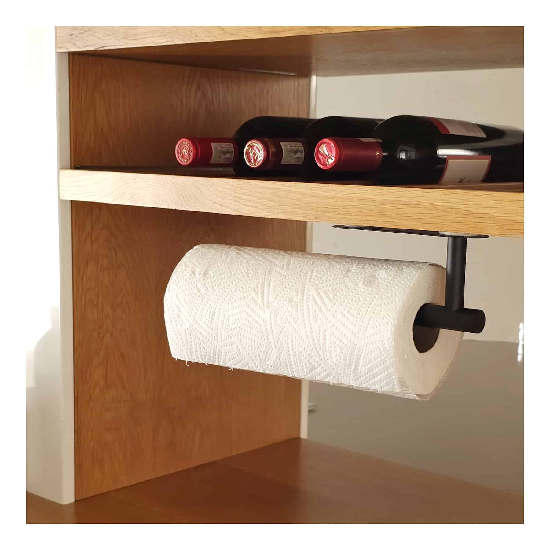 Self adhesive no drill - paper towel holder (3)