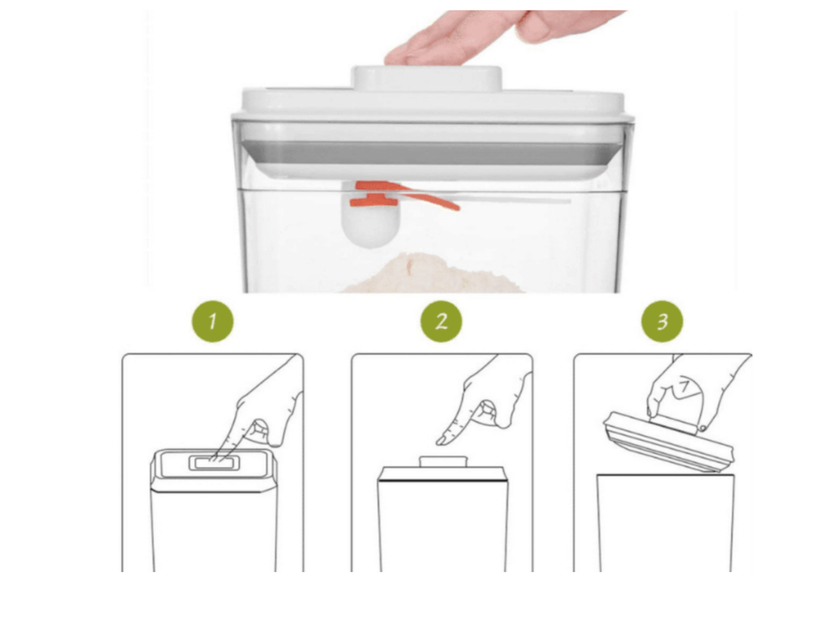 12-Piece Airtight Pop Seal Food Storage Container Set