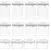 12-Piece Airtight Pop Seal Food Storage Container Set